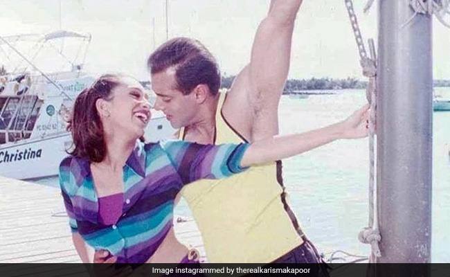 Guess The Film Or Not, You Still Get To Read The Cute Story Behind This Karisma Kapoor-Salman Khan Pic