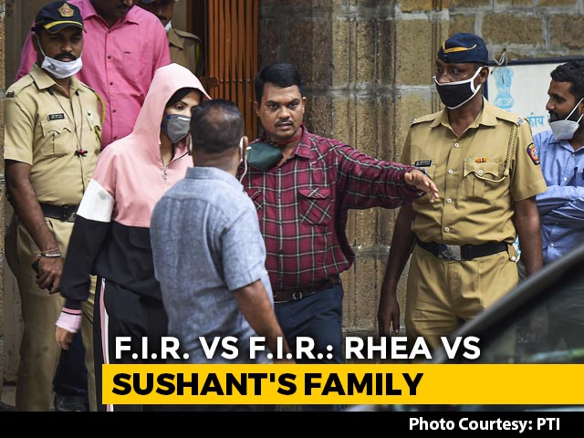 Rhea Chakraborty Accuses Sushant Rajput's Sisters Of Role In Suicide