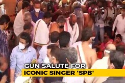 Iconic Singer SP Balasubrahmanyam's Funeral Held With 72-Gun Salute Iconic Singer SP Balasubrahmanyam's Funeral Held With 72-Gun Salute