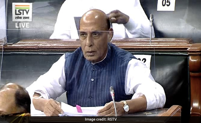 रक्षामंत्री राजनाथ सिंह संसद में बोले- समस्त देशवासी अपने वीर जवानों के साथ खड़े हैं