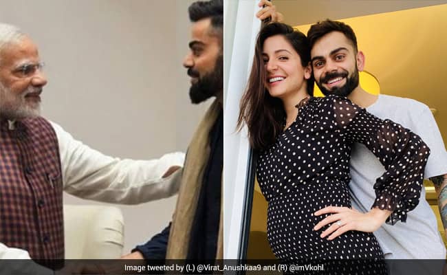 PM Narendra Modi congratulates Virat Kohli and Anushka Sharma for expecting their first child PM Narendra Modi congratulates Virat Kohli and Anushka Sharma for expecting their first child