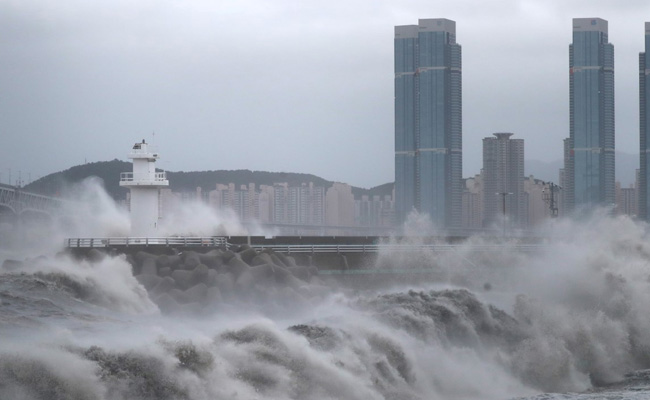 Typhoon Haishen Heads Toward Korea After Battering Japan