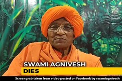 Social Activist Swami Agnivesh Dies At A Hospital In Delhi Social Activist Swami Agnivesh Dies At A Hospital In Delhi
