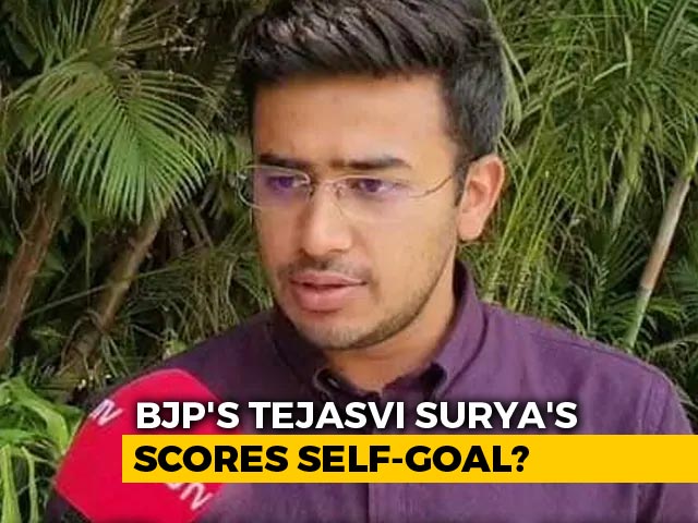 BJP's Tejasvi Surya's "Terror Hub" Barb A Self-Goal?