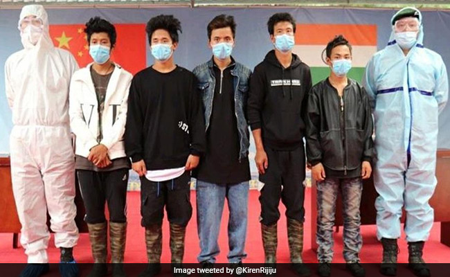 China Hands Over 5 Indians Who Went Missing From Arunachal
