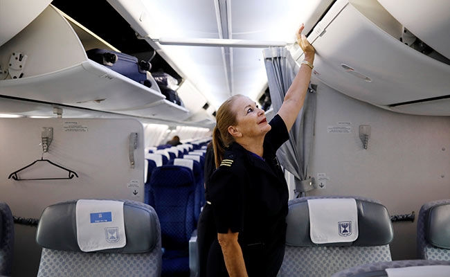 Israeli Flight Attendant Says "Shalom" To UAE, Bye To Airline