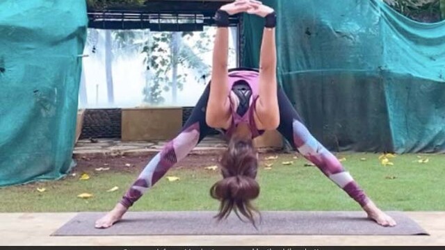 Shilpa Shetty Kundra: Prasarita Padottanasana helps improve digestion and tones abdominal muscles