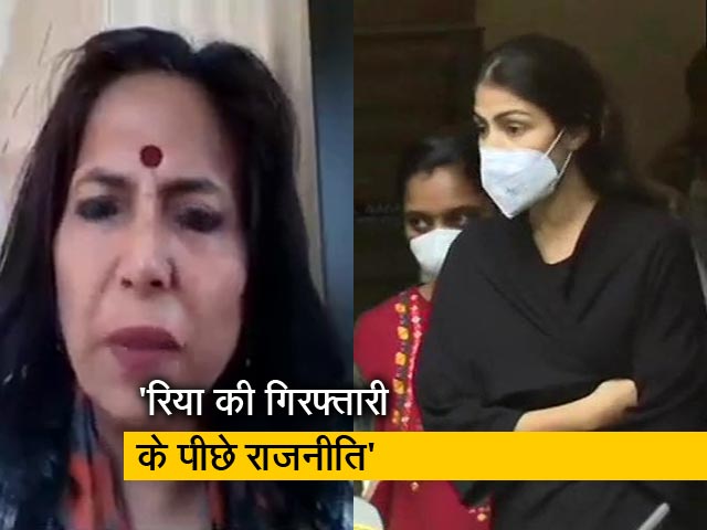 रिया की गिरफ्तारी पर वरिष्ठ वकील आभा सिंह ने किया सरकार पर हमला