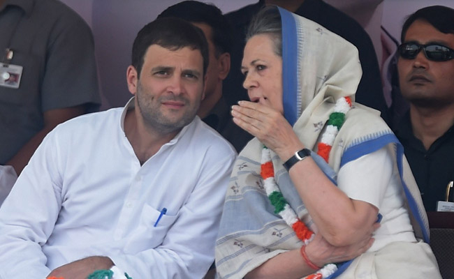 Sonia Gandhi, Son Rahul In Congress Star Campaigners List For Bihar Polls