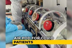 Critically Ill Covid Patient Flown To Chennai In Virus-Safe "Air Pod" Critically Ill Covid Patient Flown To Chennai In Virus-Safe "Air Pod"