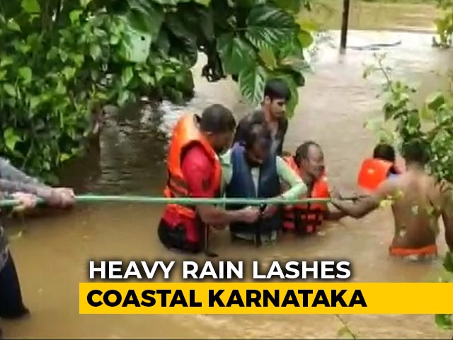 Disaster Response Team Deployed Amid Heavy Rains In Karnataka