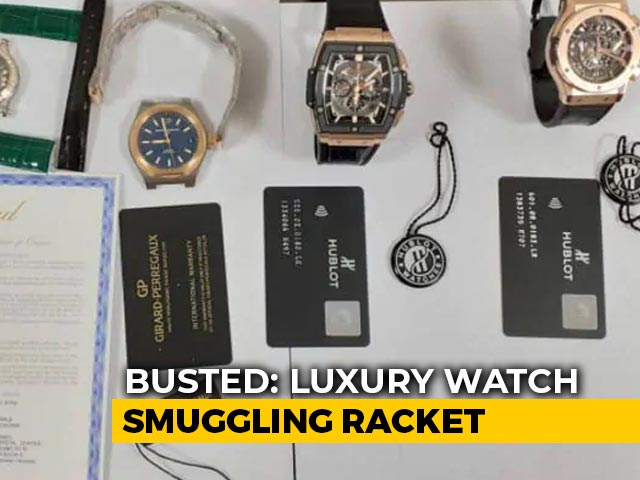 Luxury Watches Worth ₹ 3 Crore Seized In Delhi, Smuggling Racket Busted