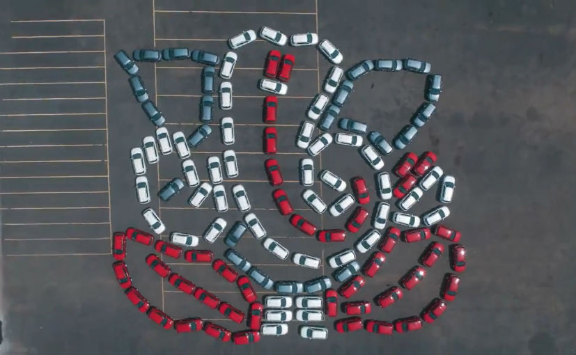 Jeep India Uses 122 Compass SUVs To Create A Ganpati Idol