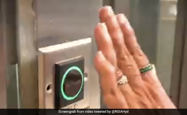 Hyderabad International Airport Comes Up With Contactless Elevators