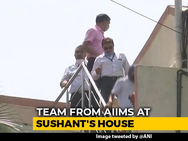 Probe Agency Takes AIIMS Team To Sushant Rajput Home For Forensic Examination
