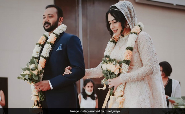 More Pics From Miya George And Ashwin Philip's Wedding