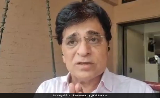 BJP's Kirit Somaiya Gets Threat Mail Over "Explicit" Videos, Case Filed