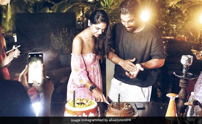 Allu Arjun Posted This Gem Of A Wish On Wife Sneha's Birthday