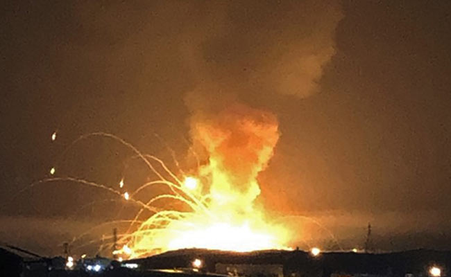 Huge Explosion At Jordan Military Arms Depot, No Casualties