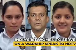 "Breaking Barrier Today": Navy's 1st Women Combatants Posted On Warships "Breaking Barrier Today": Navy's 1st Women Combatants Posted On Warships