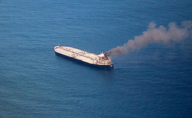 Fire On India-Bound Supertanker Off Sri Lanka Brought Under Control