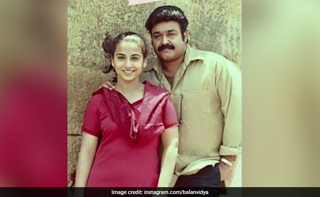 The Special Factor In Vidya Balan's Throwback Pic - Mohanlal. Circa 2000