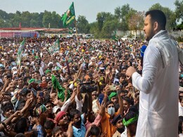 Nitish Kumar Was MIA When Migrants Walked Home: Tejashwi Yadav At Rally Nitish Kumar Was MIA When Migrants Walked Home: Tejashwi Yadav At Rally