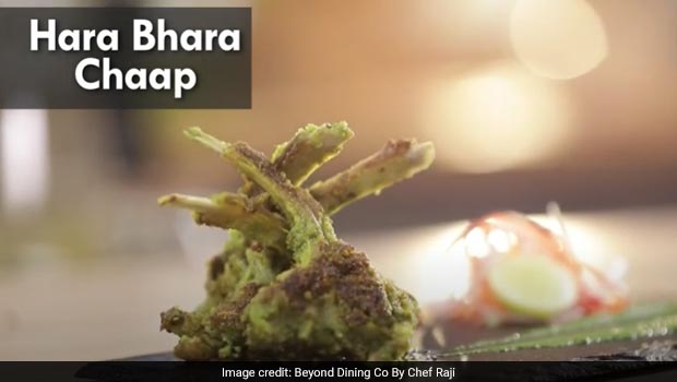 Watch: How To Make Easy <i>Hara Bhara</i> Mutton Chaap Snack For Your House Party