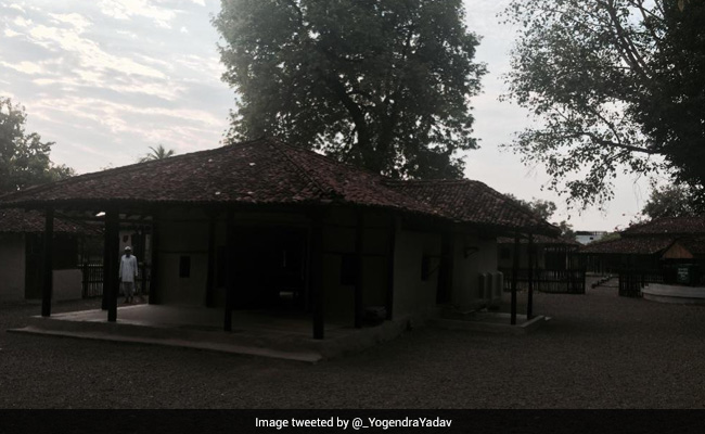 At Wardha's Bapu Kutir, Visitors Get Copies Of Gandhi's 1936 Speech
