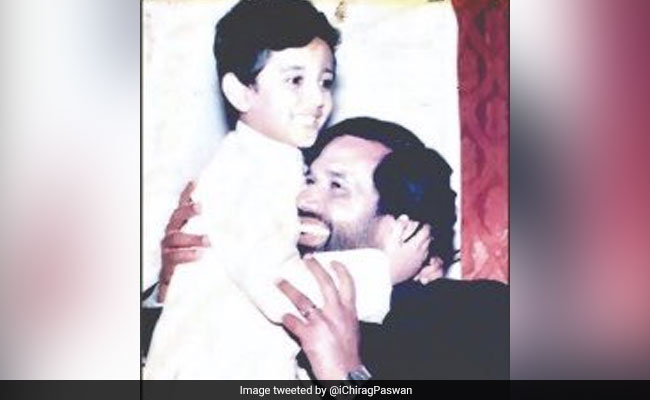 "You Will Always Be With Me," Tweets Chirag Paswan On Father's Death
