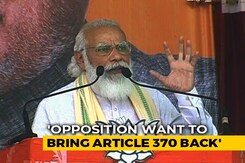 "Opposition Wants Article 370 Back, Dares To Seek Votes In Bihar": PM "Opposition Wants Article 370 Back, Dares To Seek Votes In Bihar": PM