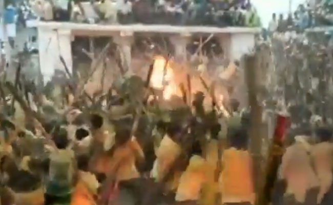 Stick Fight Festival Held In Andhra Pradesh Despite Ban, 50 Injured