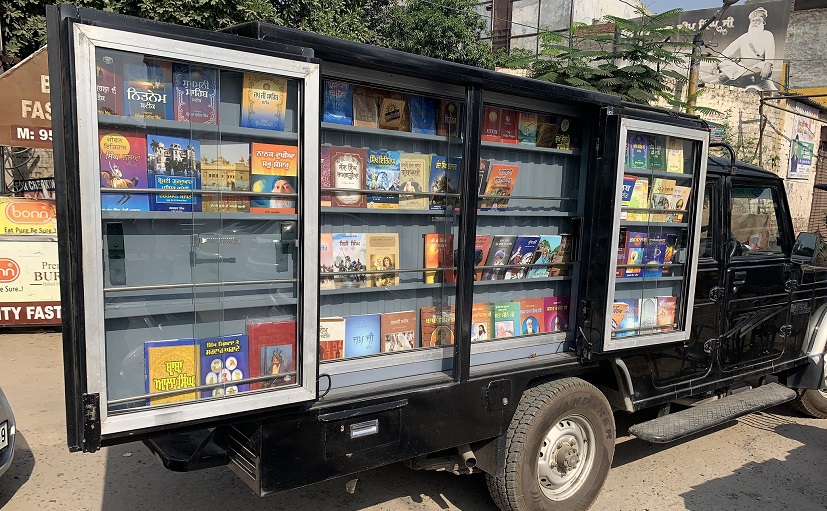 Library On Wheels Built On Bolero Camper Catches Anand Mahindra&rsquo;s Attention