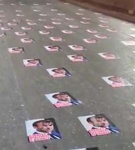 After Comments On Islam, Posters Of France's Macron Pasted On Mumbai Road