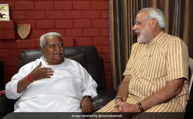 "Groomed Many <i>Karyakartas</i> Including Me": PM's Tribute To Keshubhai Patel