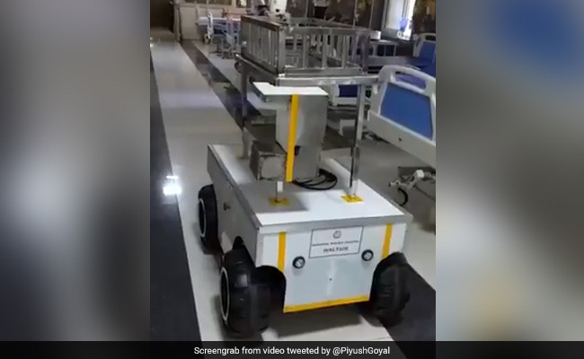 Robot Helps Health Workers In Odisha's Hospital Fight Coronavirus