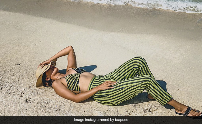 Don't Wake Taapsee Pannu Up, Ok? She Is Busy Dreaming Of Her Maldives Vacation