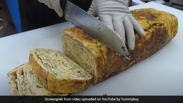 Viral Video: Giant Omelette Made With 60 Eggs Shocks The Internet
