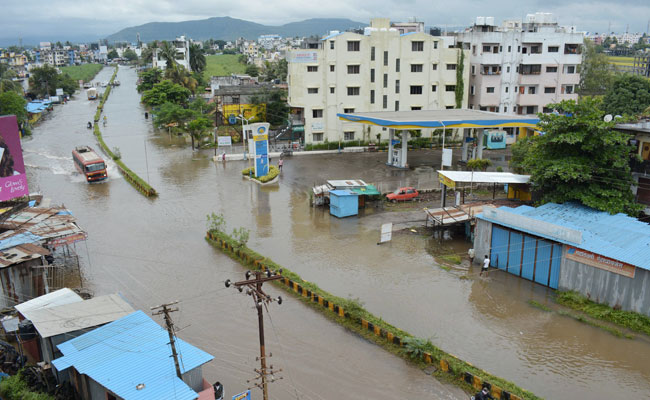 Flood-Like Situation In Maharashtra, Karnataka; NDRF Teams Rescue People