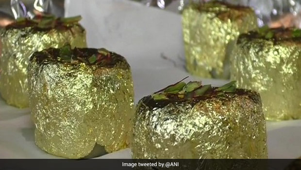 Surat-Based Sweet Shop Introduces 'Gold' Sweet At Rs. 9,000 per kg