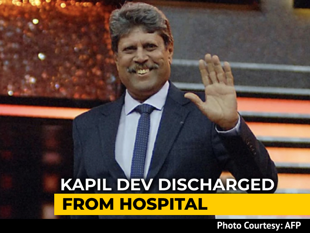 Kapil Dev Discharged From Hospital After Angioplasty