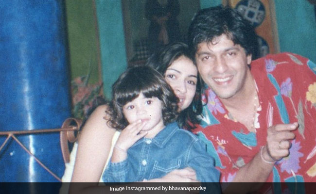 For Ananya Panday's Birthday Countdown, This Throwback With Parents Bhavana And Chunky