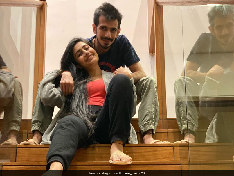 Yuzvendra Chahal's Caption For Pic With Fiancee Dhanashree Verma Wins The Internet