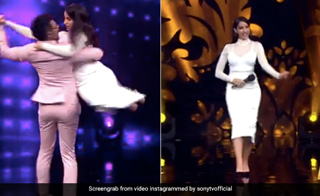 नोरा फतेही को देख टेरेंस लेविस ने लगा दी दौड़ और फिर हुआ कुछ ऐसा...देखें Video