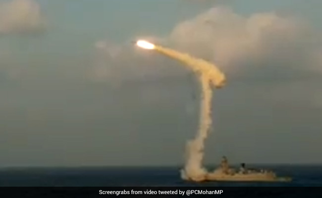 BrahMos Supersonic Missile Successfully Test Fired From Navy's Stealth Destroyer