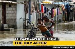 Telangana Rain Deaths Rise To 50, Damages Estimated To Be Rs. 6,000 Crore Telangana Rain Deaths Rise To 50, Damages Estimated To Be Rs. 6,000 Crore