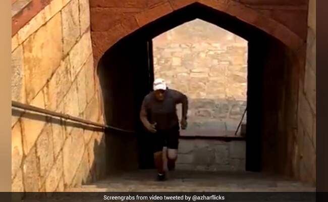 Mohammad Azharuddin Turns Back The Clock, Exercises At Humayuns Tomb. Watch Mohammad Azharuddin Turns Back The Clock, Exercises At Humayuns Tomb. Watch