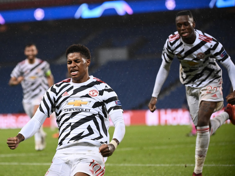 Champions League: Marcus Rashford Strikes Late Again As Manchester United Beat PSG