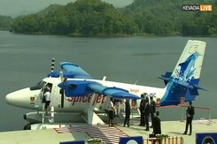 PM Modi Inaugurates Sabarmati Seaplane Service PM Modi Inaugurates Sabarmati Seaplane Service