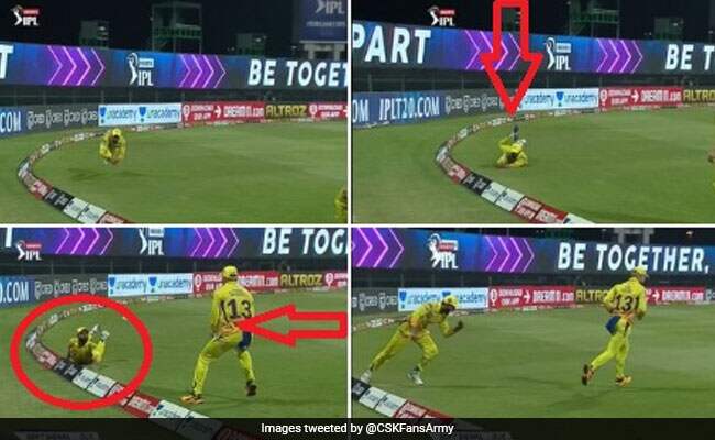 IPL 2020 CSK vs KKR Ravindra jadeja brilliance catch display Vs KKR watch viral video IPL 2020 CSK vs KKR Ravindra jadeja brilliance catch display Vs KKR watch viral video